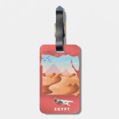 Egypt reisposter bagagelabel (Achterkant verticaal)