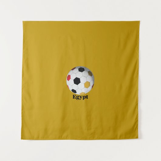 Egypt Soccer Wandkleed (Voorkant)