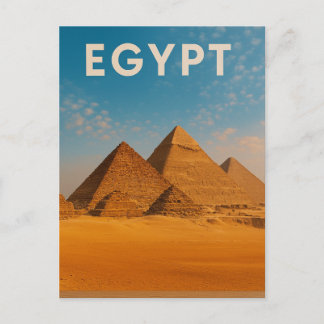 Egypt – The Great Pyramids of Giza Briefkaart
