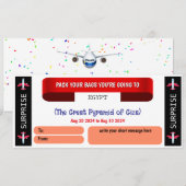 Egypt Travel Cadeaubon (Voorkant / Achterkant)