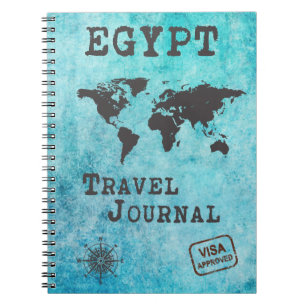 Egypt Travel Journal Vacances Voyage Planificateur
