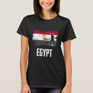 Egypt Vlag Jersey Egyptisch Voetbalteam Egyptisch T-shirt