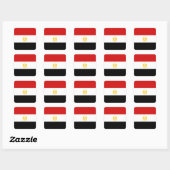 Egypt Vlag Sticker (Vel)