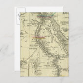 Egypte 3 briefkaart (Voorkant / Achterkant)