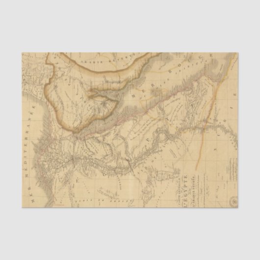Egypte 7 tissuepapier (Voorkant)