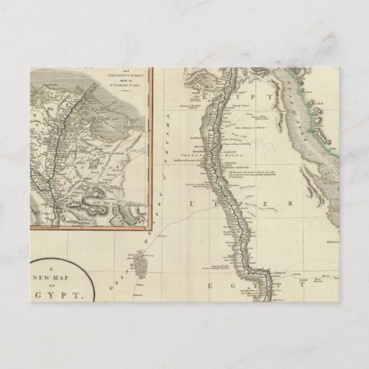 Egypte 8 briefkaart (Voorkant)