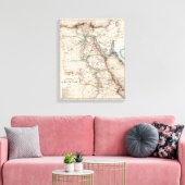 Egypte 9 canvas afdruk (Insitu (Woonkamer))