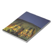 Egypte, Abu Simbel, kolossale cijfers van Ramesses Notitieblok (Gedraaid)