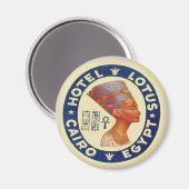 Egypte, Africa Hotel, Magneet (Voorkant / Achterkant)