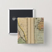 Egypte, Afrika Vierkante Button 5,1 Cm (Voorkant /achterkant)