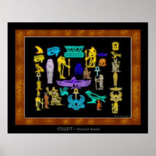 EGYPTE ~ ANCIEN SANDS Poster d'art