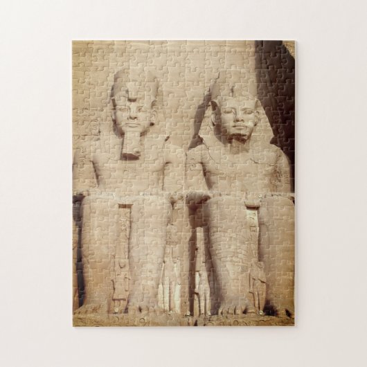Egypte - Ancient Pharaohs en Abu Simbel Temples Legpuzzel (Verticaal)