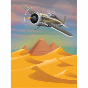 Egypte avontuur staand fotobeeldje 