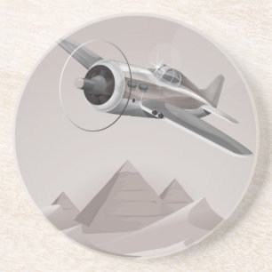 Egypte avontuur zandsteen onderzetter