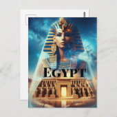 Egypte Briefkaart (Voorkant / Achterkant)