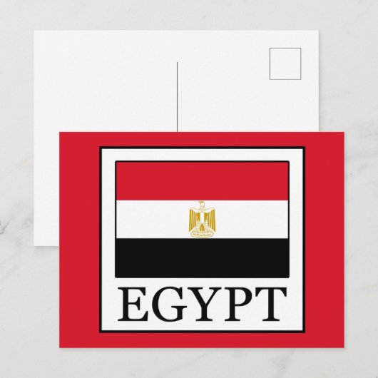Egypte Briefkaart (Voorkant / Achterkant)