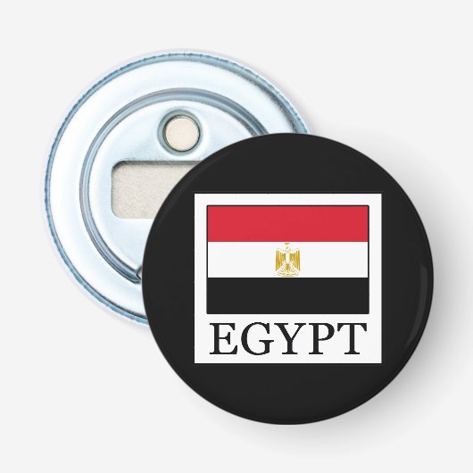 Egypte Button Flesopener (Voorkant)