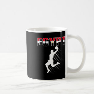 Egypte Bysketbyll Fans Jersey - Egyptische Vlag Sl Koffiemok