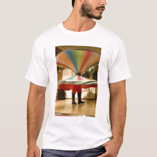 Egypte, Caïro. Draaiende derwisj die GCT verbijste T-shirt