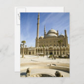 Egypte, Caïro. Het opleggen van Mohammed Ali Mosqu Briefkaart (Voorkant / Achterkant)