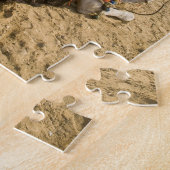 Egypte, Caïro. Rustende kamelen Legpuzzel (Zijkant)