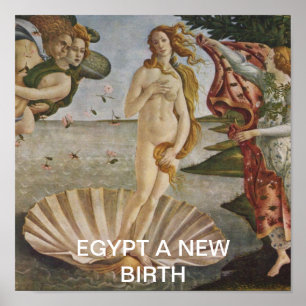 EGYPTE EEN NIEUWE GEBOORTE POSTER