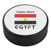 Egypte en de Egyptische vlag gepersonaliseerd Hockey Puck (3/4)