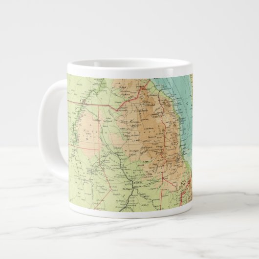 Egypte en de Nijl Grote Koffiekop (Voorkant links)