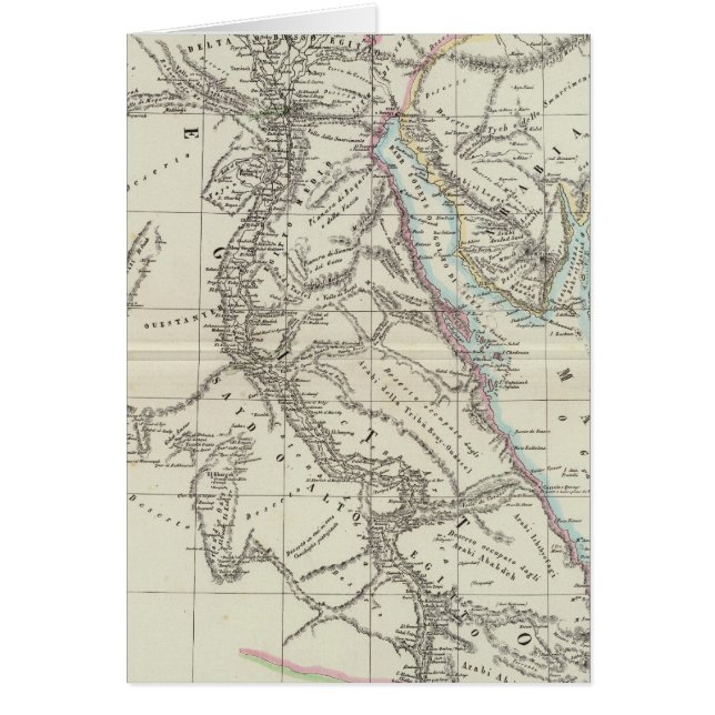 Egypte en Saudi-Arabië (Voorkant)