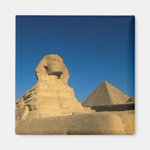 Egypte, Giza, De Sfinx, Oude Rijk, Unesco Magneet