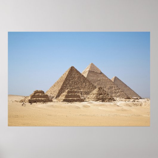 Egypte-Gizah Pyramids Huge Poster (Voorkant)