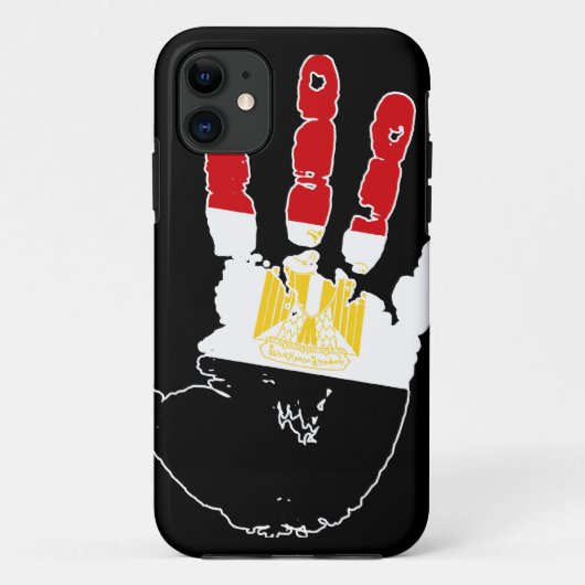 Egypte Handprint iPhone 5 Hoesje (Achterkant)