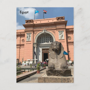 Egypte, het Egyptische oudheidsprimaat in Caïro Briefkaart