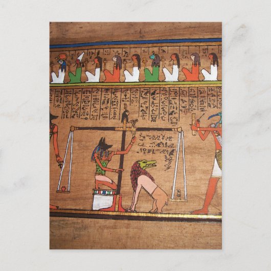 Egypte-hiërogliefen-Briefkaart Briefkaart (Voorkant)