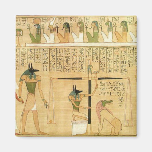 Égypte-Hiéroglyphes aimant (Devant)