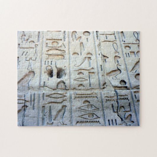 egypte hieroglyphs legpuzzel (Horizontaal)