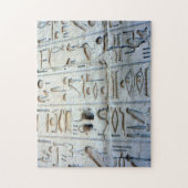 egypte hieroglyphs legpuzzel (Verticaal)