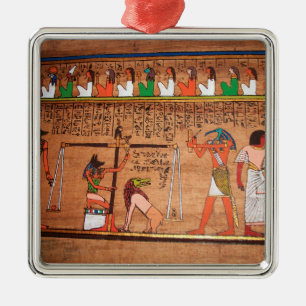 Egypte-Hieroglyphs Metaal Ornament