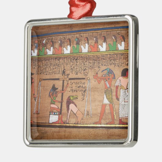 Egypte-Hieroglyphs Metaal Ornament (Links)