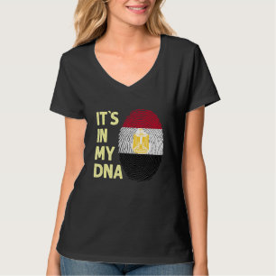 Egypte in mijn DNA Egyptisch vlaggenteam Egypte T-shirt