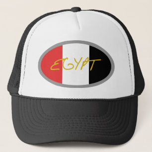 Egypte is een mooi vlaggenontwerp! trucker pet