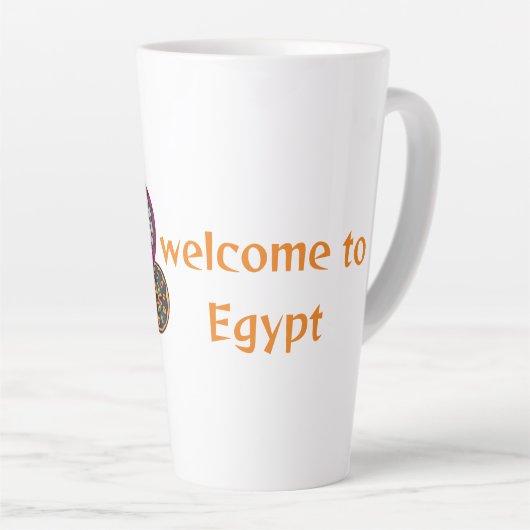 Egypte Latte Mok (Rechterhoek)