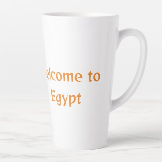 Egypte Latte Mok (Rechts)