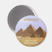 EGYPTE : Le premier aimant du schéma pyramidal (Recto/Verso)