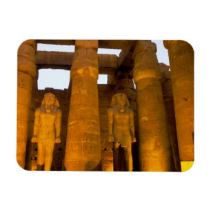 Egypte, Luxor. Karnack-tempel. Magneet