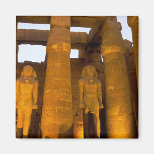 Egypte, Luxor. Karnack-tempel. Magneet