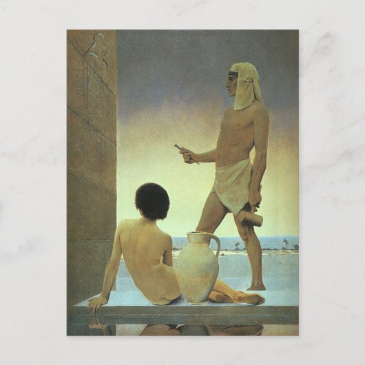 Egypte, Maxfield Parrish) Briefkaart (Voorkant)