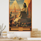  Egypte Ontdek Egypte Poster (Keuken)