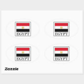 Egypte Ovale Sticker (Vel)