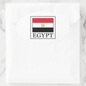 Egypte Ovale Sticker (Tas)